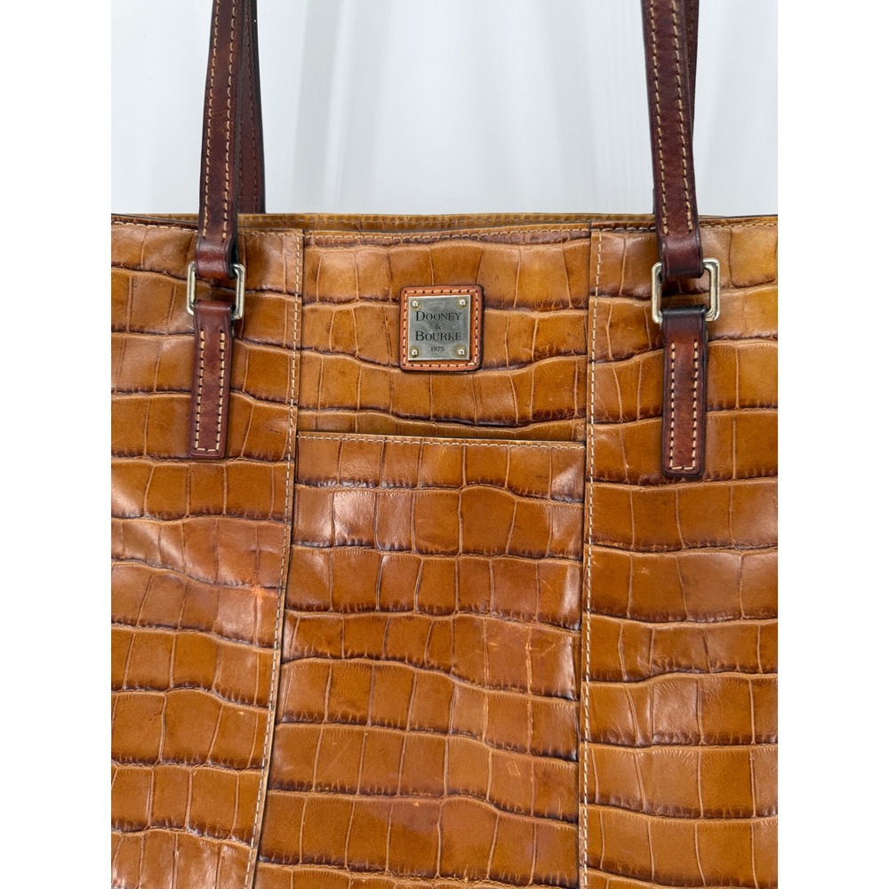 Dooney & Bourke Denison Croco Lexington Shopper Bag
